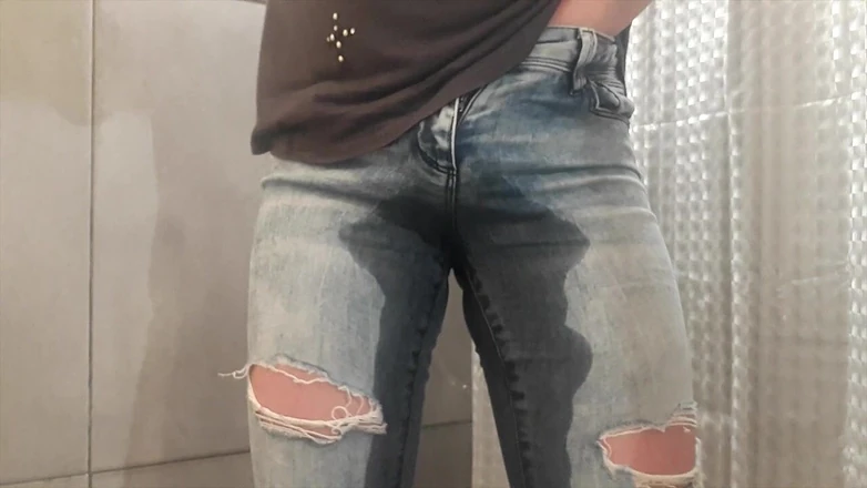 Aqua Pola: Compilation 8 Videos of My Wetting Jeans