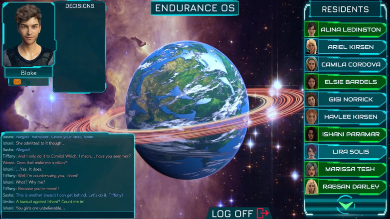 Dirty GamesXxX: Stranded In Space:女の子にメッセージを送る。エピソード18