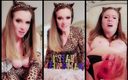 Nikki Nevada: Feliz Dia das Bruxas 2023 leopardo Nikki dildo chupa foda joi