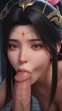 Nymphprince dışarıda yakalandı (3d -cgi stylized)