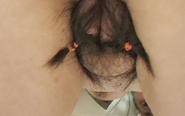 Mommy big hairy pussy: Madrasta peluda buceta e tranças
