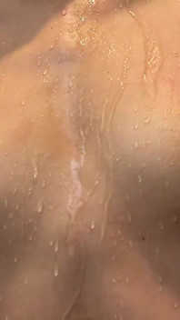 Join Me! Cold Shower Nipple Tease by Petite Asian Girl - Her Small Tits Get Goosebumps While She Plays with Her Stiff Nipples