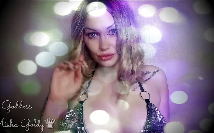 Goddess Misha Goldy: My strong gaze makes you dumb! Mesmerizing eye contact &amp; ASMR &amp;...