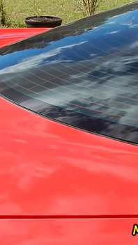 Corvette Revving Gets Her Motor Hot