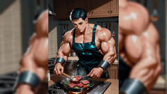 Erotic Man: Ai Muscle Hunks lagi masak