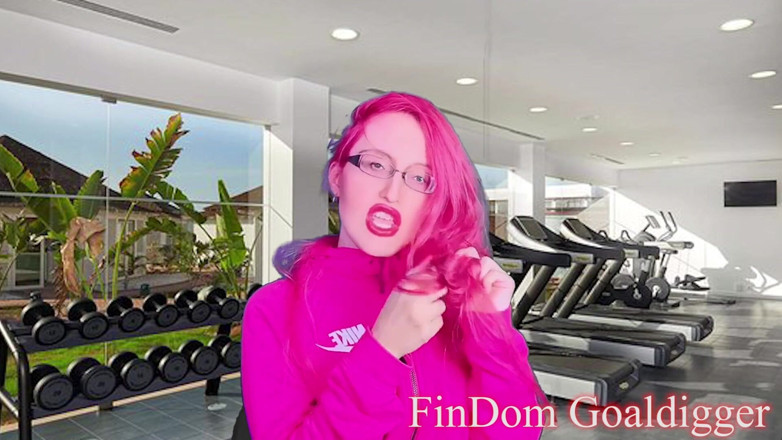 FinDom Goaldigger: Transformation d'une belle salope étudiante