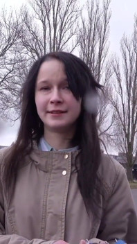 Niemiecka skaut - elastyczna nieśmiała dziewczyna sweetie plum pickup i jebanie