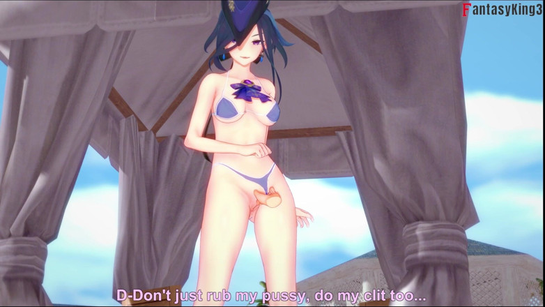 Fantasy king: Clorinde pov(dekhne ka bindu) bikni men land chusaee - Genshin Impact