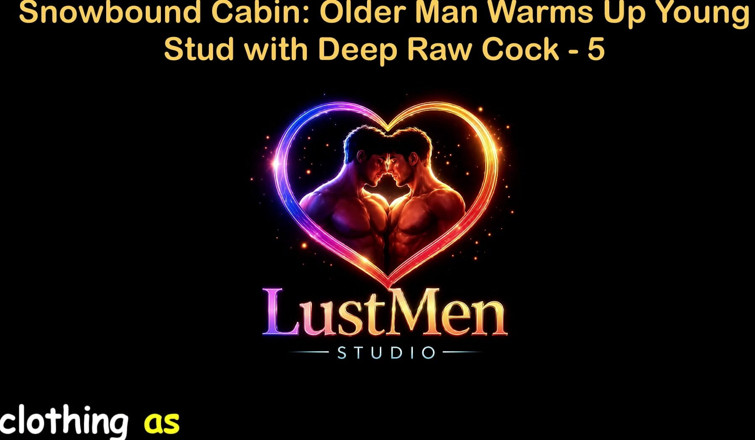 LustMen: English Audio Gay Sex Story - Snowbound Cabin Older Man Warms...