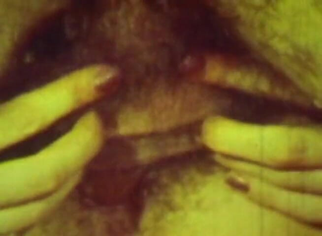 Vintage Life: Retro Green-tinted Vintage Classic with Hairy Brunette Orgy