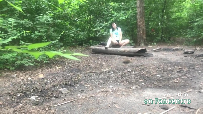 Zetration: She’s Pleasuring Her Pussy a Sweet Brunette MILF in the...