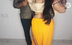 Stepmom Stepson Romance in the Absence of the Stepfather in Hindi.