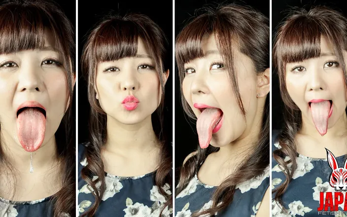 Japan Fetish Fusion: Yuika Sawa's Intense Long Tongue Showcase Kisses: a Spit-infused POV...