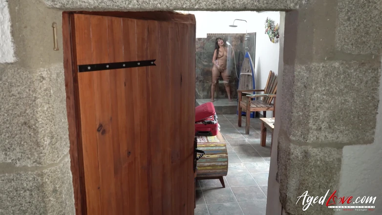 Old Nanny: Mature Lady and Her Handy Lover Enjoyed Exotic Sexual Adventure