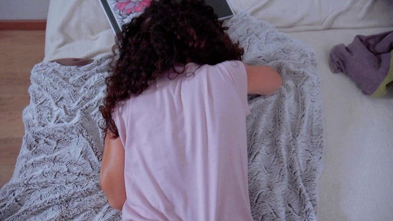 LittlePinky140: Stepdaughter Gets Surprised While Coloring and Gets Fucked Hard From...
