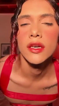 Femboy Burning with Desire and Showing off Her Sensual Body