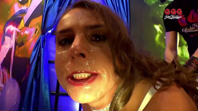 German Hardcore Gangbang: Ggg - All Eyes on Her - Cumshot Finale