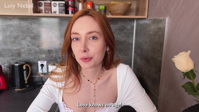 Loly Nebel Studio: Young Stepmother Seduced Her Stepson and Got a Hard Fuck