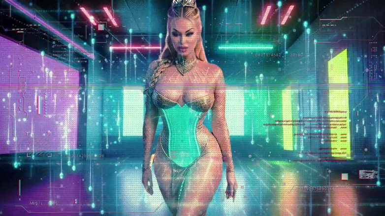 Goddess Misha Goldy: Cyber Ecstasy - Gooner's Dopamine Production
