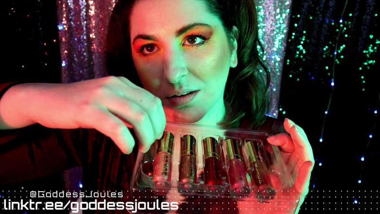 goddessjoules: Plexiglass hôn son môi Asmr