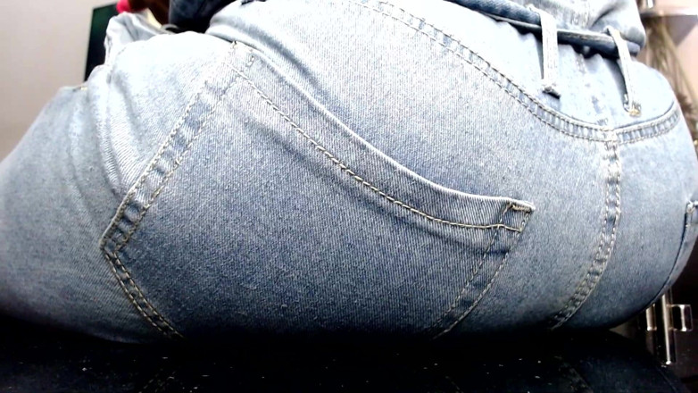 Maeling: Boys Ruined in Jeans Ass-fyxiation with Giant Ass Unknowing
