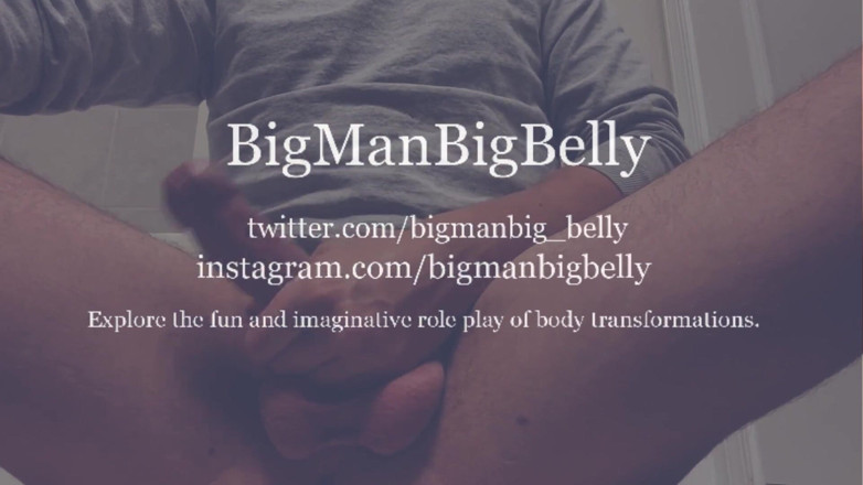 BigManBigBelly: Kaslı sporcu beni patlamaya pompalıyor