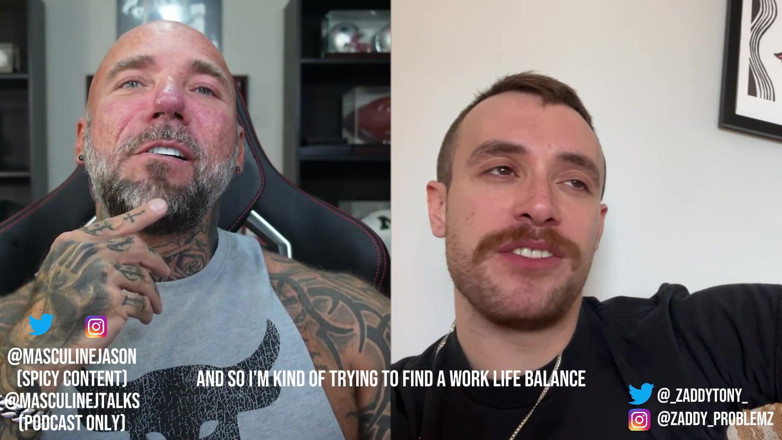 Raw and Uncensored with Masculine Jason: Porno ster bekentenissen - Zaddy Tony (aflevering 137)