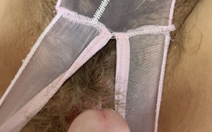 FoxMaidenPanties: POV: Cum on My Holes in Crotchless Panties From Behind (12:11) | 4K
