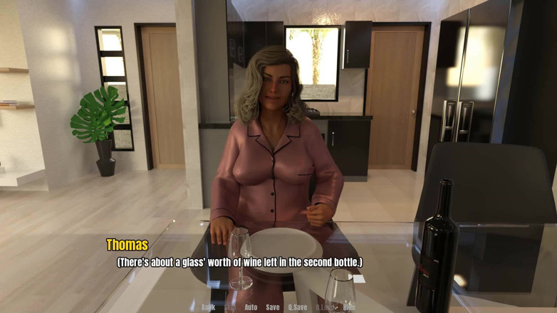 Dirty GamesXxX: Дом бабушки: ужин с сексуальной зрелой милфой, эпизод 4