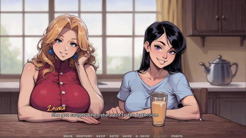 Cumming Gaming: Min nya flickvän Taboo Hentai-spel Ep.48 Överraskad av min styvpappa i...