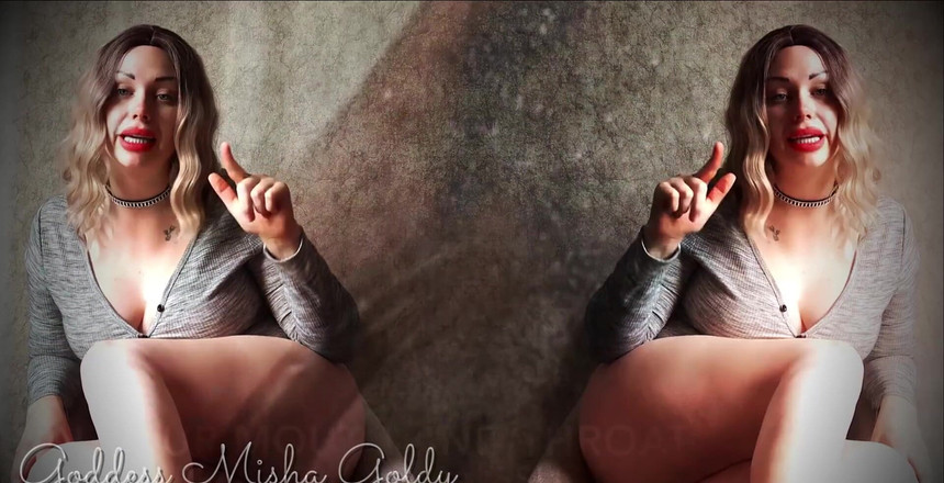 Goddess Misha Goldy: 조심해 - 이 비디오에서 너의 두뇌를 완전히 따먹을게! 당신은 듣고 클립 후 사방이 흑인 대물 자지를 볼 수 있습니다!