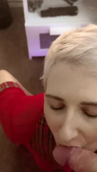 Rakan sekerja memancut mani!