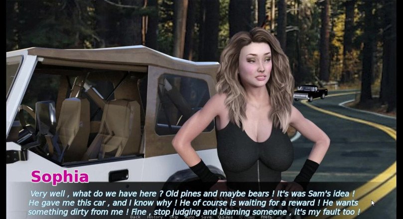 Filthy Wizard: The Car Has Been Broken and Driver - Sophia Have to...