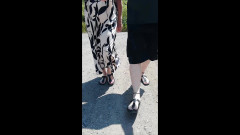 Goldschatz59: Walk with Nylonjunge in Birkenstocks