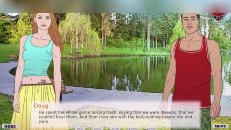 3DXXXTEEN2 Cartoon: The average Joe and the average Doug. 3D porn cartoon sex