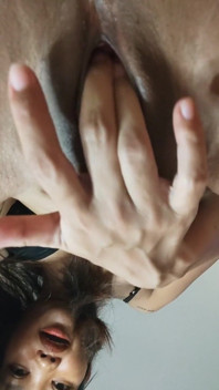 POV, facesitting, gros plan sur la chatte