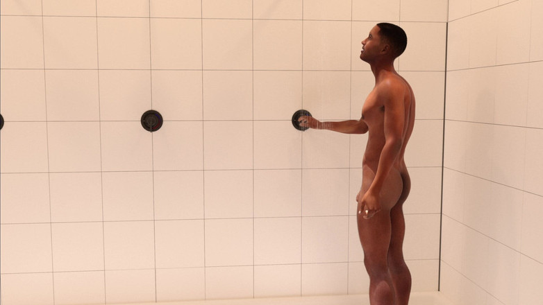 Femboy Maaya: Dusche ist eine heilerin