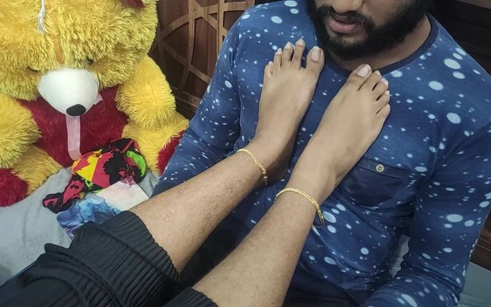 Vaigavarun Feet romance: Chest Trample