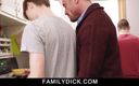 Family Dick: Пасынок Трэвис Беркли получает жопу полную плоть отчима