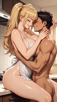 เย็ดกันในครัวกับคุณแม่เลี้ยงญี่ปุ่นเซ็กซี่วัย 45 ปี - นมใหญ่