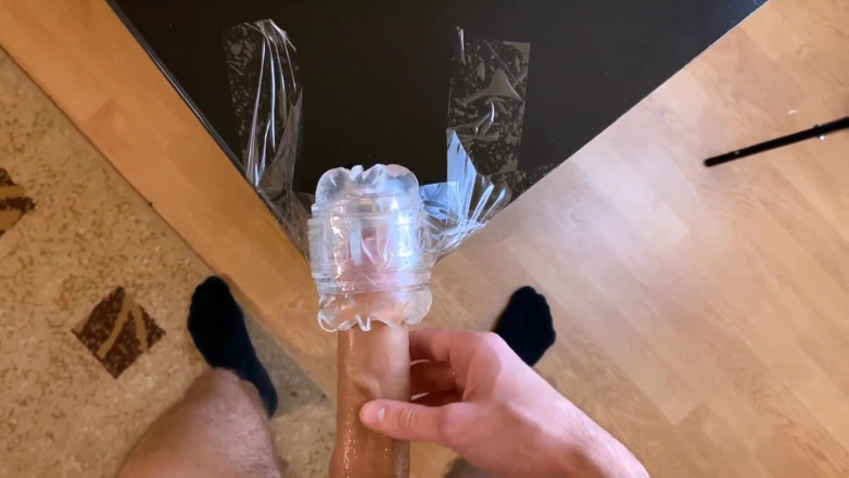 Heat boy: Sex Toy on Table Orgasm After Dirty Talks