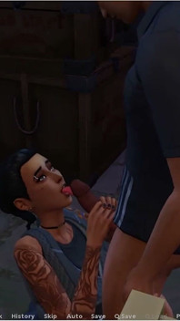 Insimology - Gameplay - Roleplay - Big Ass Tattoo MILF Fucks with Teen