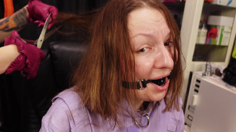 Arya Grander: BDSm-video: haarschnitt von der herrin (herrin priest &amp; arya grander)