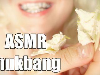 Arya Grander: 牙箍恋物癖，吃牙箍ASMR视频