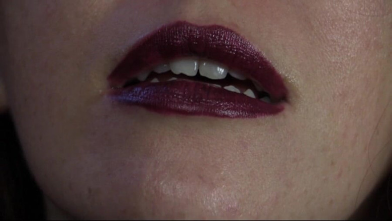 Evangelines Fetish: Evangelines Is a Lipstick Nurse (mouth Fetish)