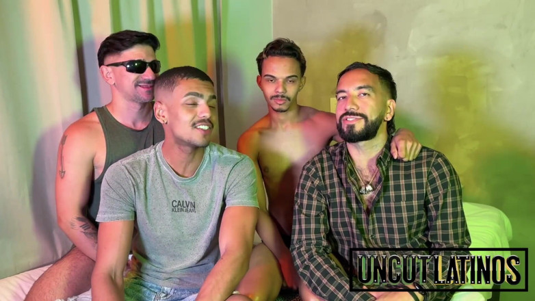 Uncut Latinos: Starší Nevlastní Táta Velký Penis Šukání Twink Hardcore Gay Raw