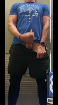 Jockdad87 Jerks Another Load Between Classes