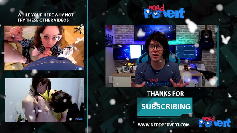 Nerd Pervert: April Doll Подвійне Біле Різдво