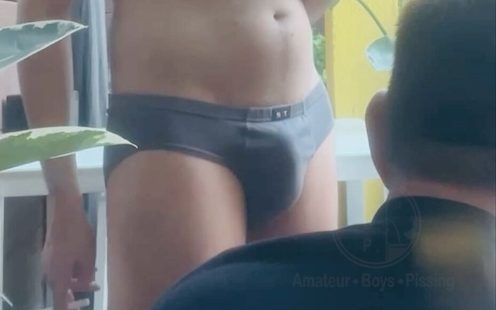 AmateurBoysPissing: Amateur Boy Suddenly Wets His Pants Right in Front of...