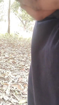 Forest Public Indian Boy and Handjob